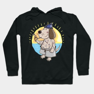 Sailor Dog with Tattoos Hoodie